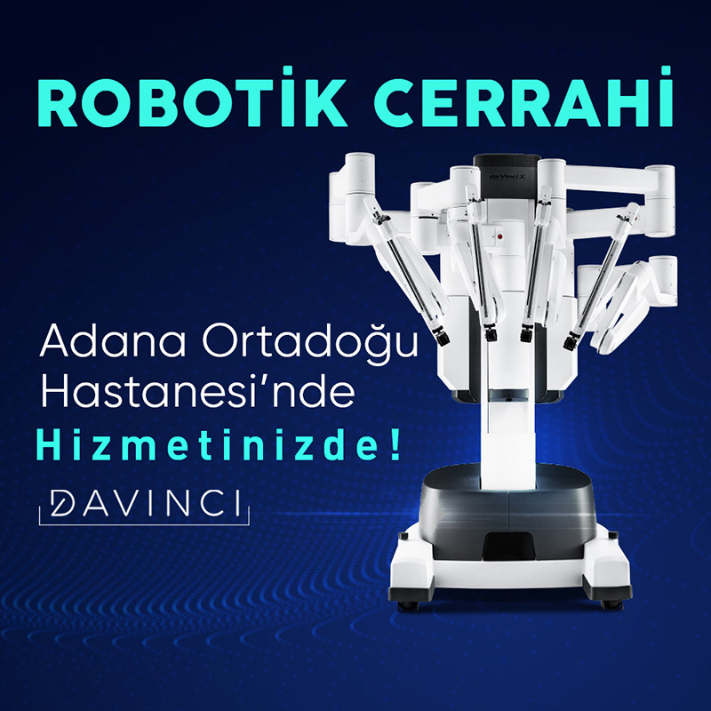 Adana Da Vinci Robotik Cerrahi